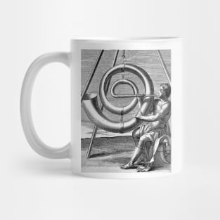 The wind instrument player. A giant tuba Mug